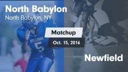 Matchup: North Babylon High vs. Newfield 2016