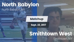 Matchup: North Babylon High vs. Smithtown West  2017