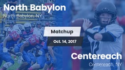 Matchup: North Babylon High vs. Centereach  2017