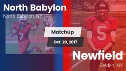 Matchup: North Babylon High vs. Newfield  2017