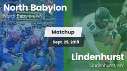 Matchup: North Babylon High vs. Lindenhurst  2018