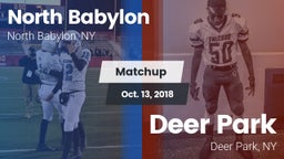 Matchup: North Babylon High vs. Deer Park  2018
