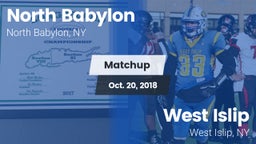 Matchup: North Babylon High vs. West Islip  2018