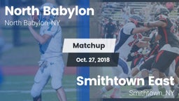 Matchup: North Babylon High vs. Smithtown East  2018