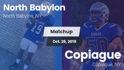 Matchup: North Babylon High vs. Copiague  2019