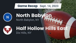 Recap: North Babylon  vs. Half Hollow Hills East  2023