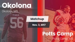 Matchup: Okolona  vs. Potts Camp  2017