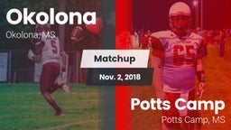 Matchup: Okolona  vs. Potts Camp  2018