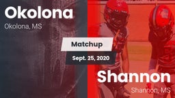 Matchup: Okolona  vs. Shannon  2020
