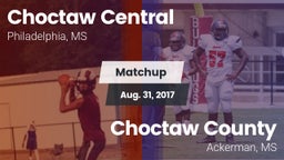 Matchup: Choctaw Central vs. Choctaw County  2017