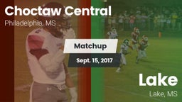 Matchup: Choctaw Central vs. Lake  2017
