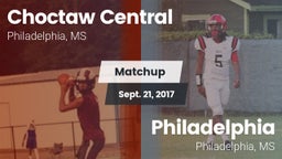 Matchup: Choctaw Central vs. Philadelphia  2017