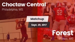 Matchup: Choctaw Central vs. Forest  2017