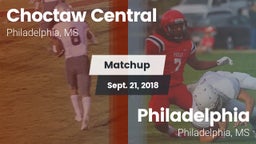 Matchup: Choctaw Central vs. Philadelphia  2018