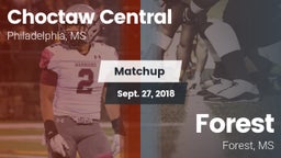 Matchup: Choctaw Central vs. Forest  2018