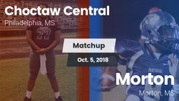 Matchup: Choctaw Central vs. Morton  2018
