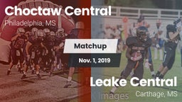 Matchup: Choctaw Central vs. Leake Central  2019