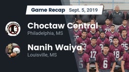 Recap: Choctaw Central  vs. Nanih Waiya  2019