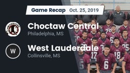 Recap: Choctaw Central  vs. West Lauderdale  2019