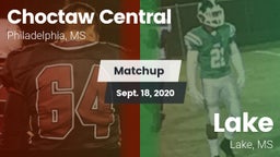Matchup: Choctaw Central vs. Lake  2020