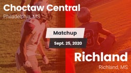 Matchup: Choctaw Central vs. Richland  2020
