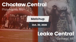 Matchup: Choctaw Central vs. Leake Central  2020
