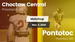 Matchup: Choctaw Central vs. Pontotoc  2020