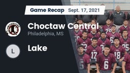 Recap: Choctaw Central  vs. Lake 2021