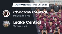 Recap: Choctaw Central  vs. Leake Central  2021