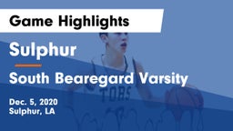 Sulphur  vs South Bearegard Varsity  Game Highlights - Dec. 5, 2020