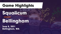 Squalicum  vs Bellingham  Game Highlights - June 8, 2021