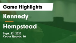 Kennedy  vs Hempstead  Game Highlights - Sept. 22, 2020