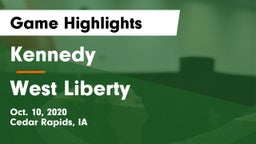 Kennedy  vs West Liberty  Game Highlights - Oct. 10, 2020