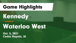 Kennedy  vs Waterloo West  Game Highlights - Oct. 5, 2021
