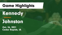 Kennedy  vs Johnston  Game Highlights - Oct. 26, 2021