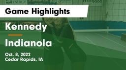 Kennedy  vs Indianola  Game Highlights - Oct. 8, 2022