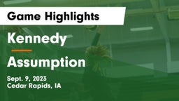 Kennedy  vs Assumption  Game Highlights - Sept. 9, 2023