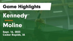 Kennedy  vs Moline Game Highlights - Sept. 16, 2023