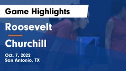 Roosevelt  vs Churchill  Game Highlights - Oct. 7, 2022
