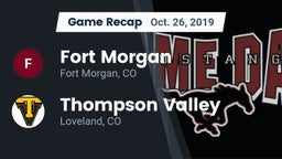 Recap: Fort Morgan  vs. Thompson Valley  2019