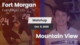 Matchup: Fort Morgan High vs. Mountain View  2020