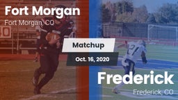 Matchup: Fort Morgan High vs. Frederick  2020