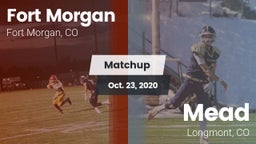 Matchup: Fort Morgan High vs. Mead  2020