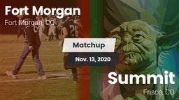 Matchup: Fort Morgan High vs. Summit  2020