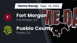 Recap: Fort Morgan  vs. Pueblo County  2022