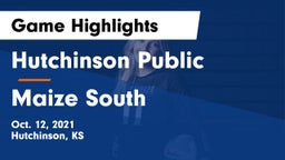 Hutchinson Public  vs Maize South  Game Highlights - Oct. 12, 2021