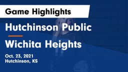 Hutchinson Public  vs Wichita Heights  Game Highlights - Oct. 23, 2021