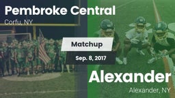 Matchup: Pembroke Central vs. Alexander  2017