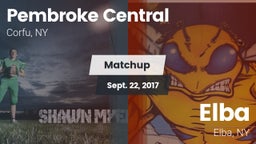 Matchup: Pembroke Central vs. Elba  2017