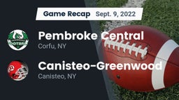 Recap: Pembroke Central vs. Canisteo-Greenwood  2022